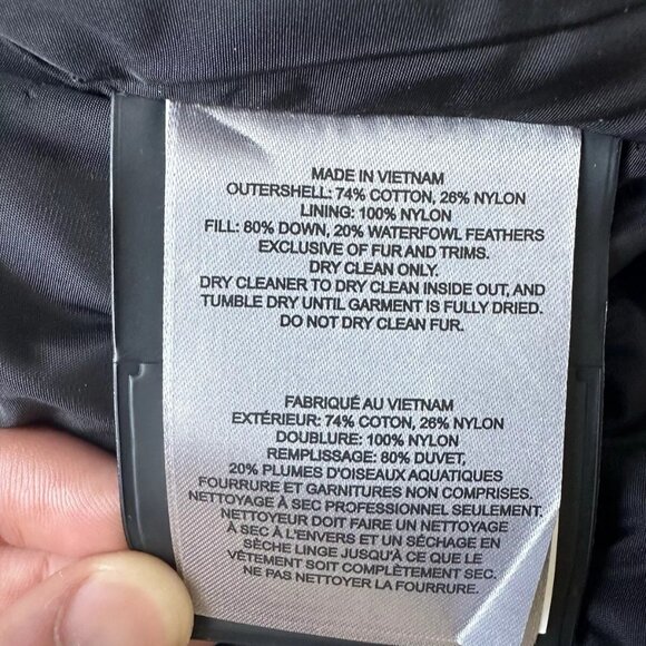 Moose Knuckles Men's Army Green W/Ivory Saint-Ulric Down Parka, Size Large - Picture 3 of 15